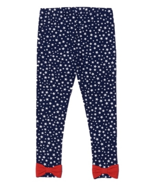 Little Girls Americana All Over Print Leggings