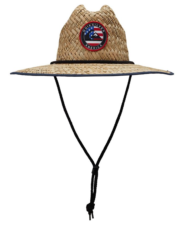 Quiksilver Men's Outsider Americana Straw Lifeguard Hat Macy's