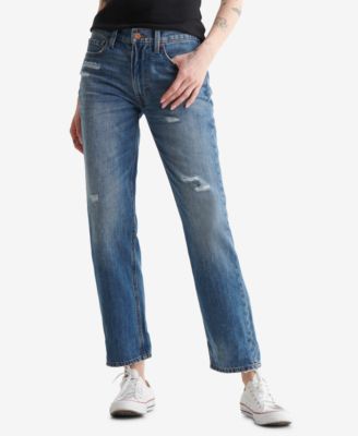 Lucky Brand Women's The Mid-Rise Boy 