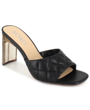Xoxo Women's Vally Lucite Dress Sandal Women's Shoes