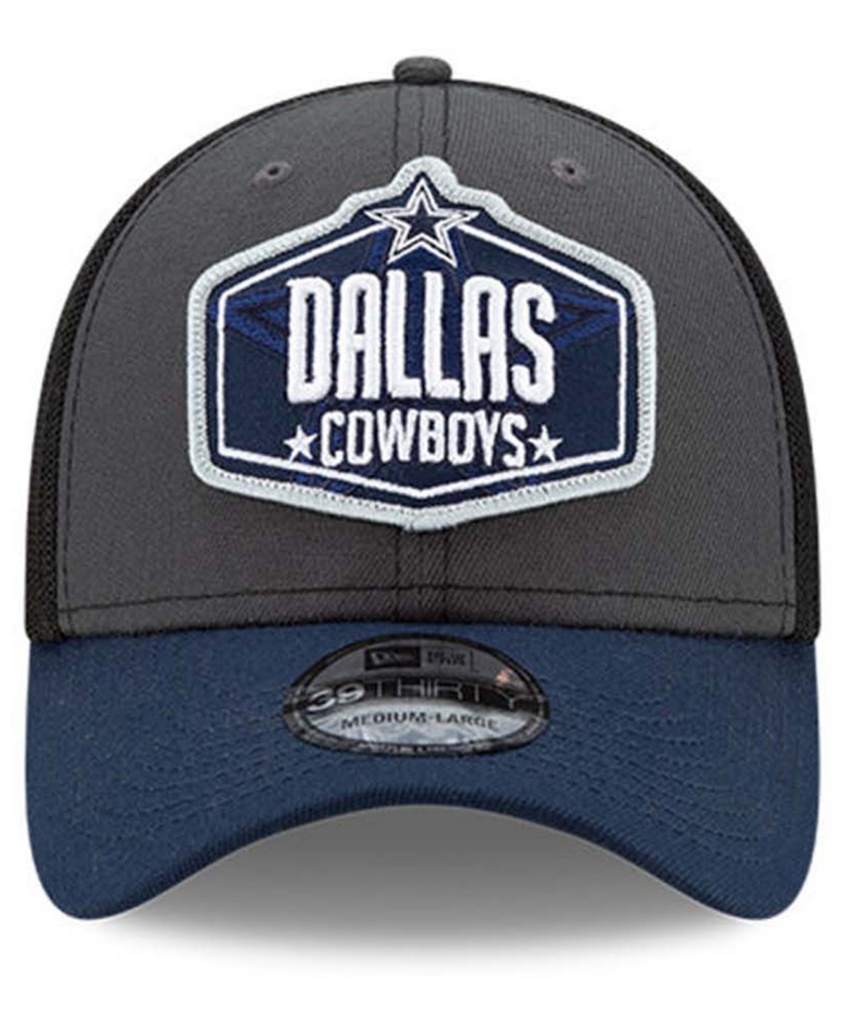 New Era Dallas Cowboys 2021 Draft 39THIRTY Cap