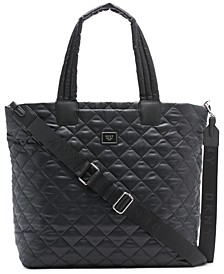 Maya Quilted Tote With Convertible Strap