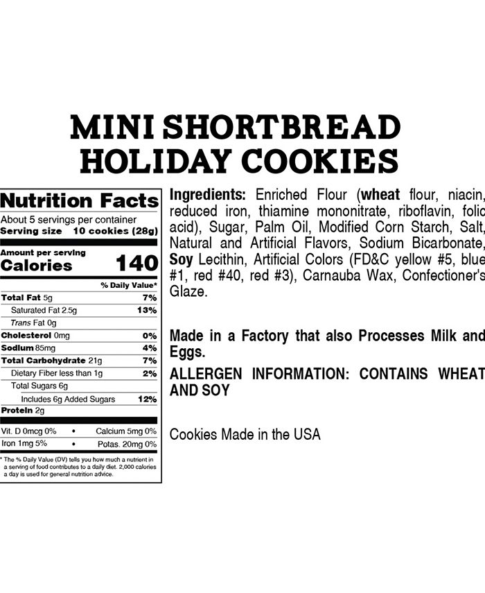 Macy's Candy Kitchen Holiday Shaped Cookie Tins, Set of 3, Created for