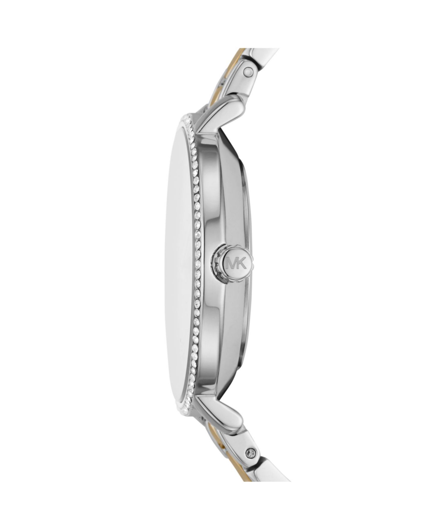 Женские часы Michael Kors Pyper Two-Tone Stainless Bracelet Watch 32mm Gift Set — фото 3