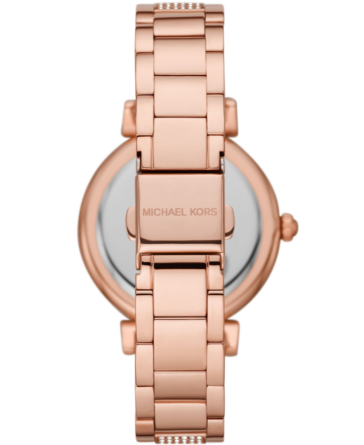 Shop Michael Kors Women's Abbey Rose Gold-tone Stainless Steel Bracelet Watch 36mm