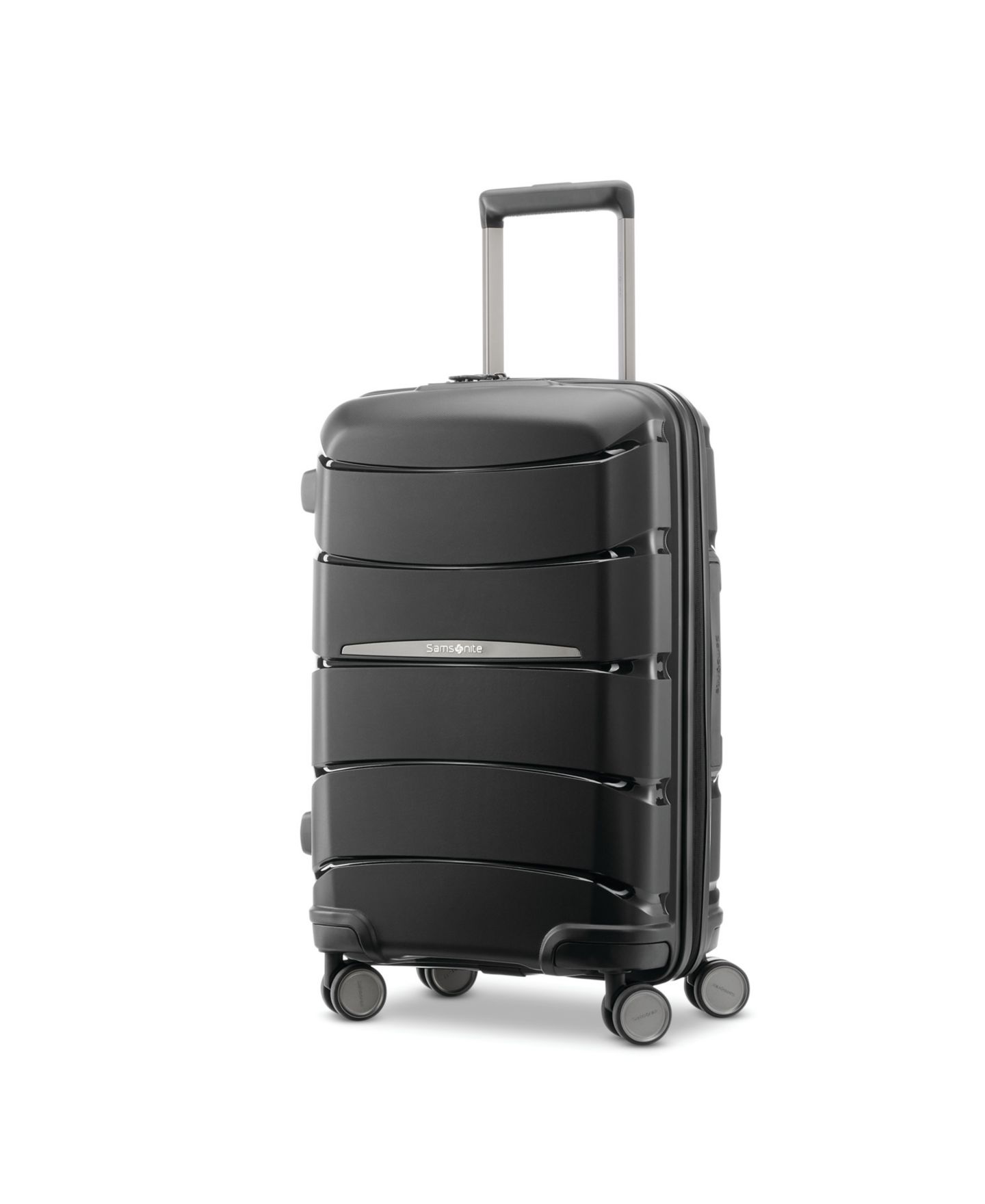 Чемодан Samsonite Outline Pro International Carry-On Spinner, цвет: Полуночный чёрный — фото 1