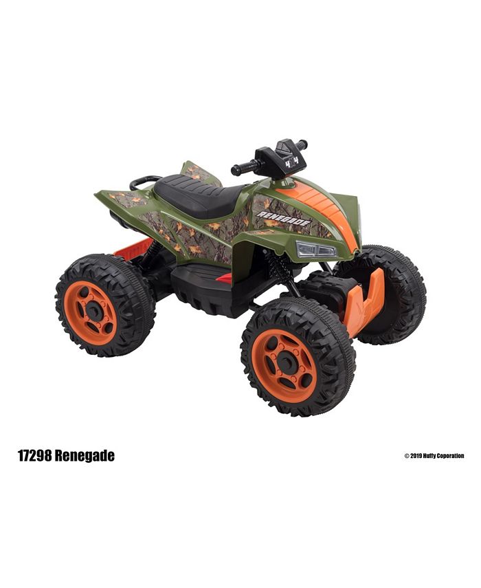 Huffy 12V Renegade Quad Atv Electric Ride on Toy Macy's