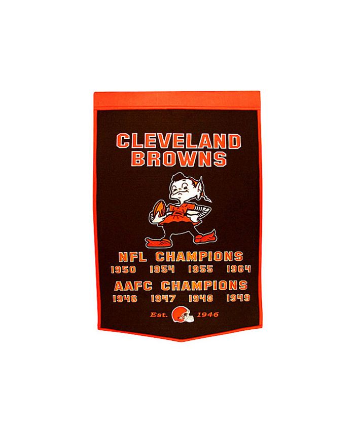 Winning Streak Cleveland Browns Dynasty Banner Macy's