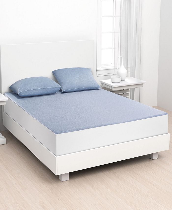 Beautyrest Cooling Jersey Knit Mattress Protector King Macy s