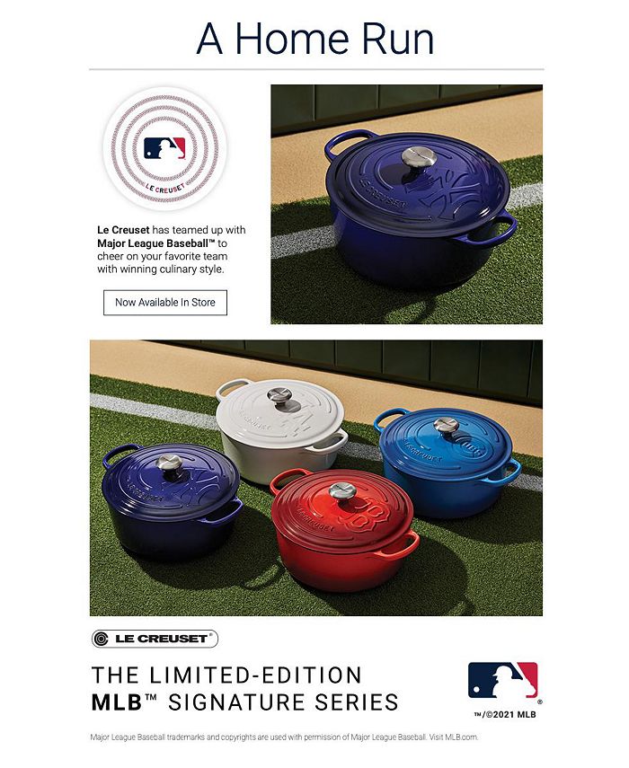 Le Creuset CLOSEOUT! MLB™ New York Yankees™ 7.25Qt. Round Dutch Oven