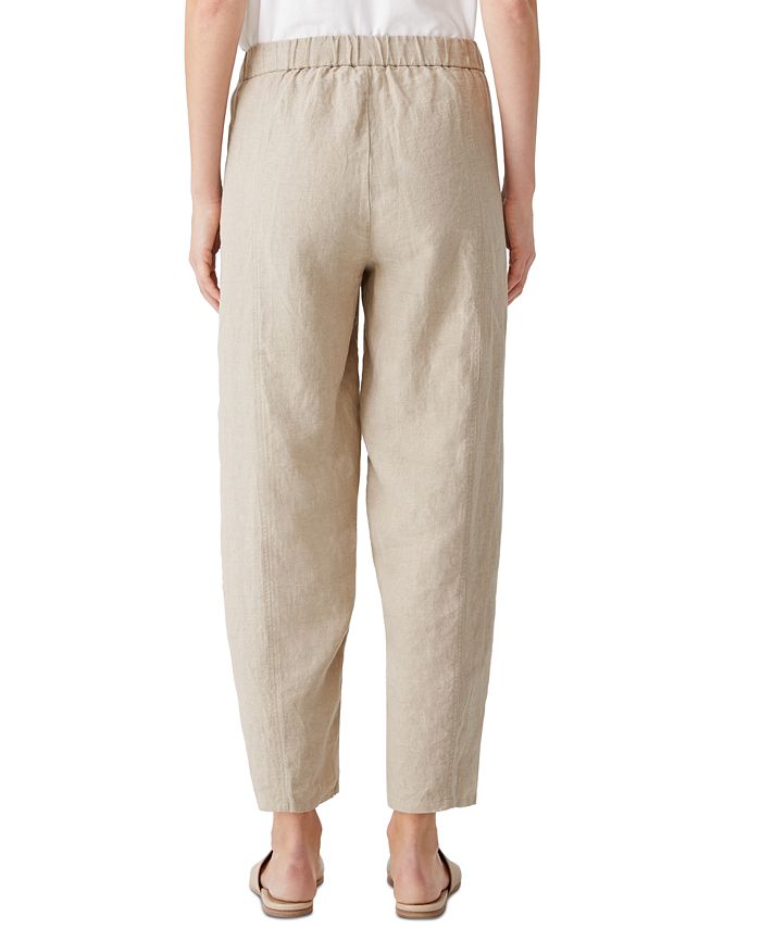 Eileen Fisher Cropped Lantern Pants - Macy's