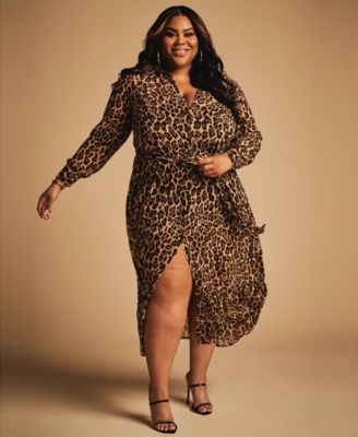 macy's women's dresses plus size