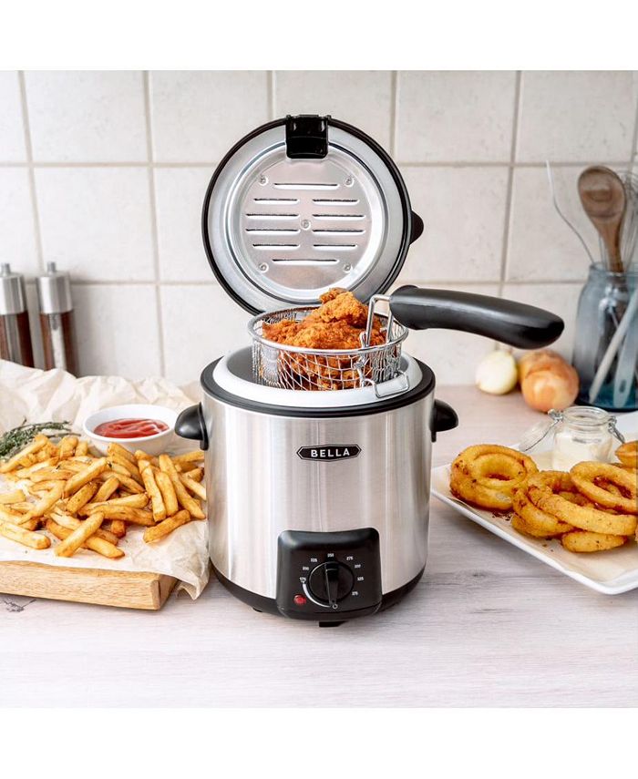 Bella 13769 0.9L Stainless Steel Deep Fryer Macy