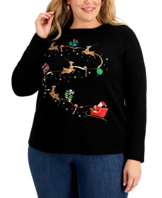 Karen Scott Plus Size Santa Claus 