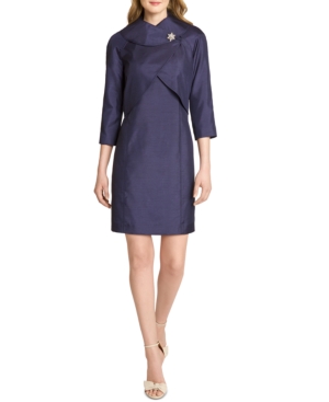 Tahari Asl Wrap Jacket & Dress Suit