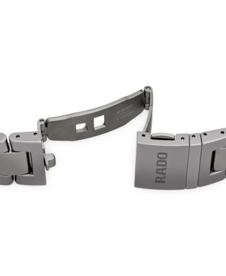 Men's Swiss Automatic Captain Cook Silver High Tech Ceramic Bracelet Watch 43mm