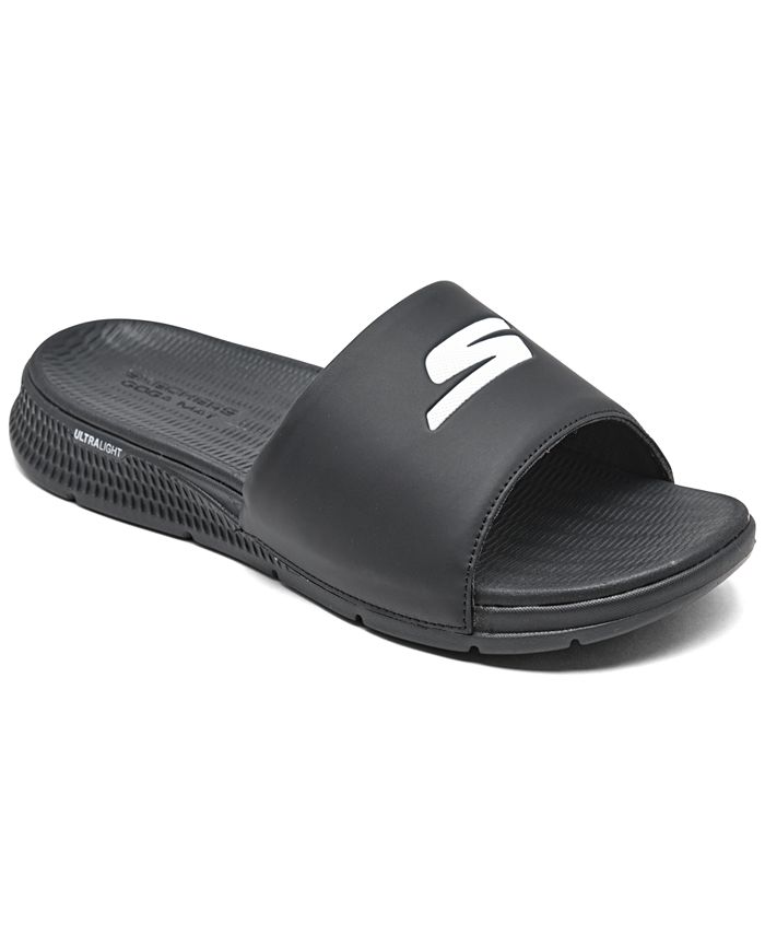 Skechers Men's GO Consistent Wide Width Slide Sandals from Finish Line ...