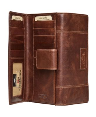 Casablanca Collection RFID Secure Ladies Clutch Wallet