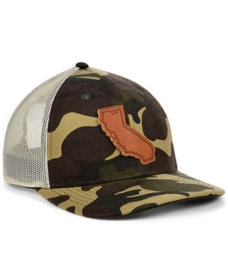 Local Crowns CALIFORNIA Woodland State Patch Curved Trucker Cap