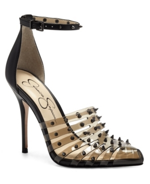 JESSICA SIMPSON WOMEN'S WESTAH STUDDED HIGH HEELS WOMEN'S SHOES
