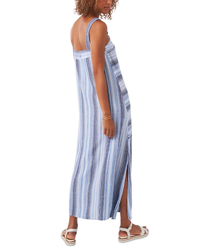Vince Camuto Striped Sleeveless Dress & Reviews - Dresses - Women - Macy's