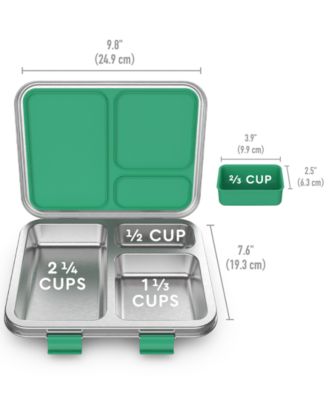 Kids Stainless Steel Leak-Resistant Lunch Box (Blue)