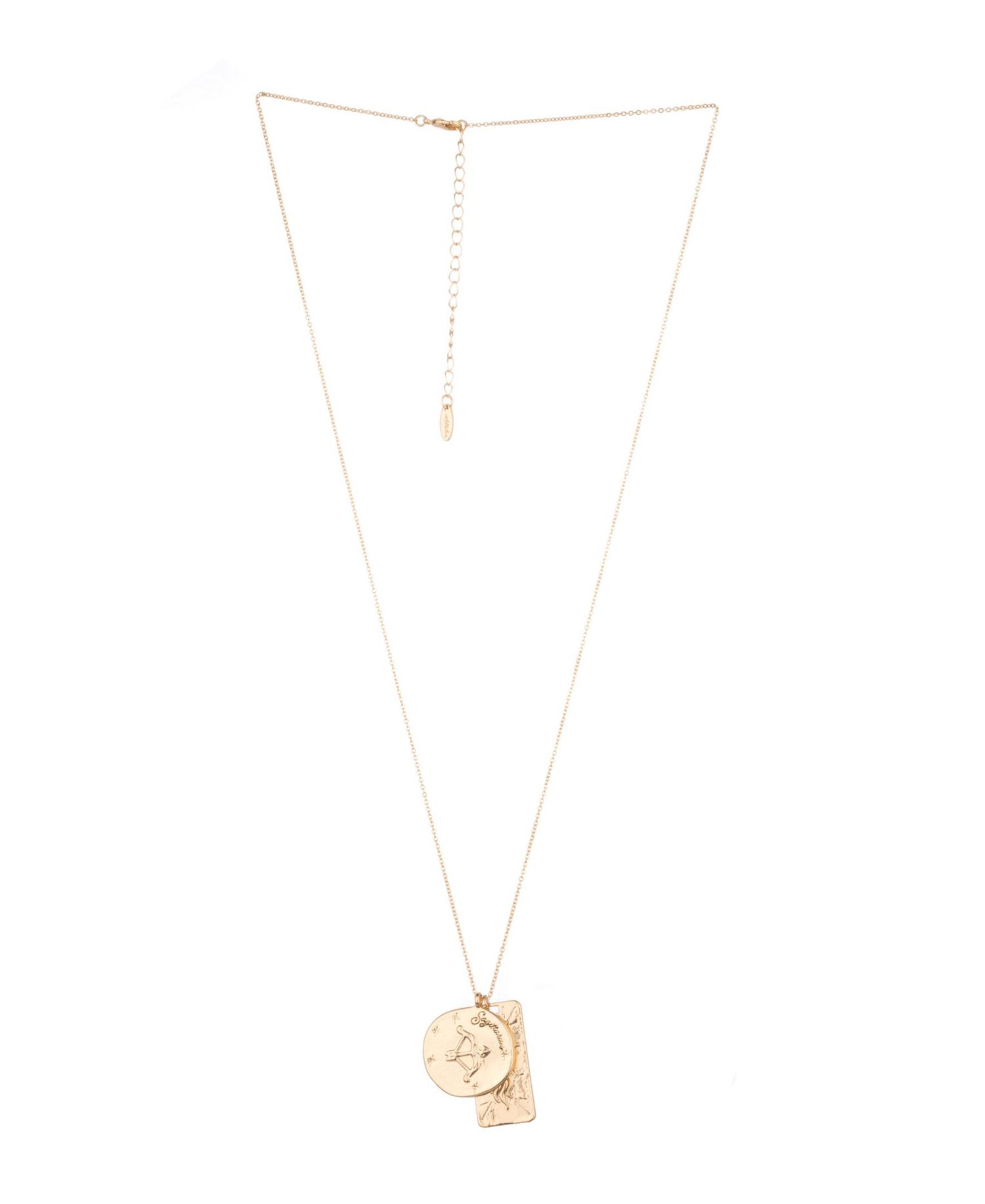 Women's Zodiac Double Charm Necklace
