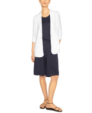 b new york Single-Button Textured Blazer