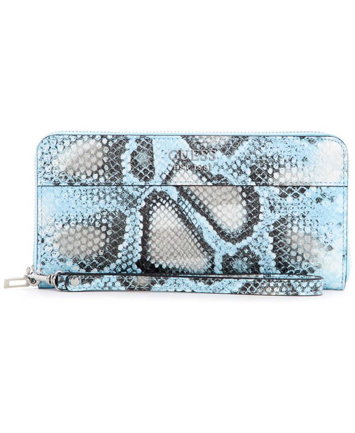 GUESS Katey Large Zip-Around Wallet - & Accessories - Macy's