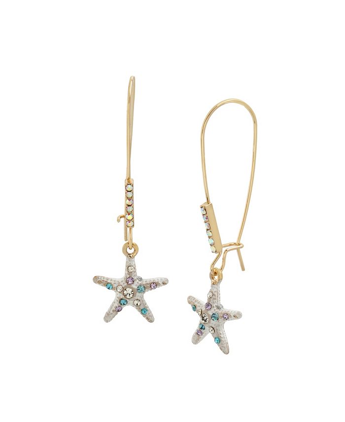 Betsey johnson starfish earrings deals