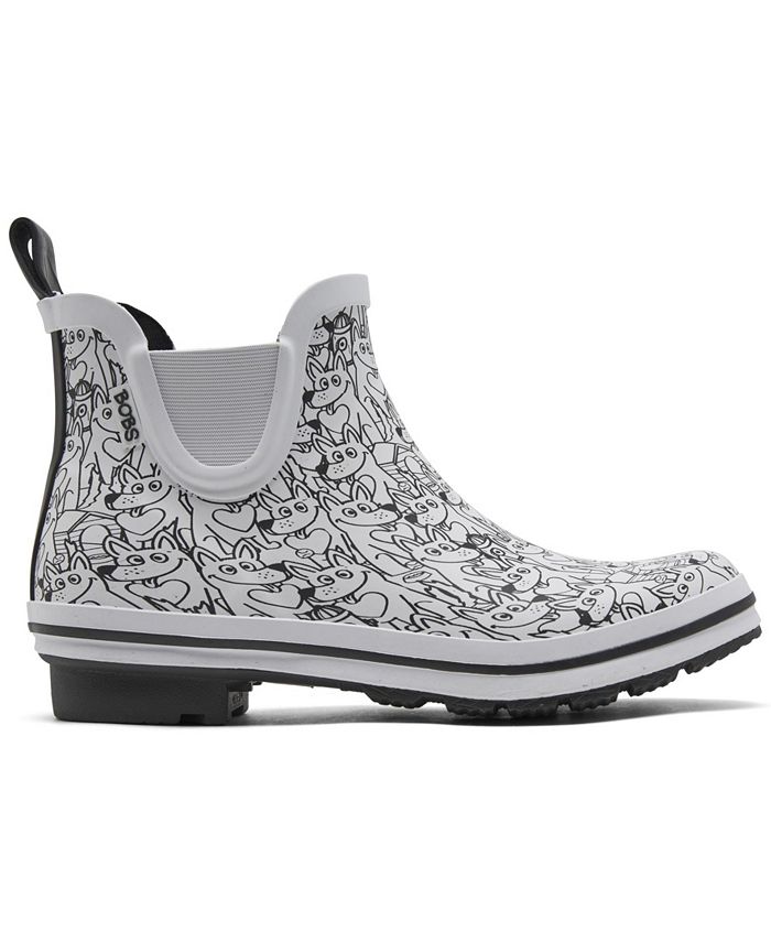 Skechers Women's BOBS Rain Check Puppy Puddles Rain Boots from Finish