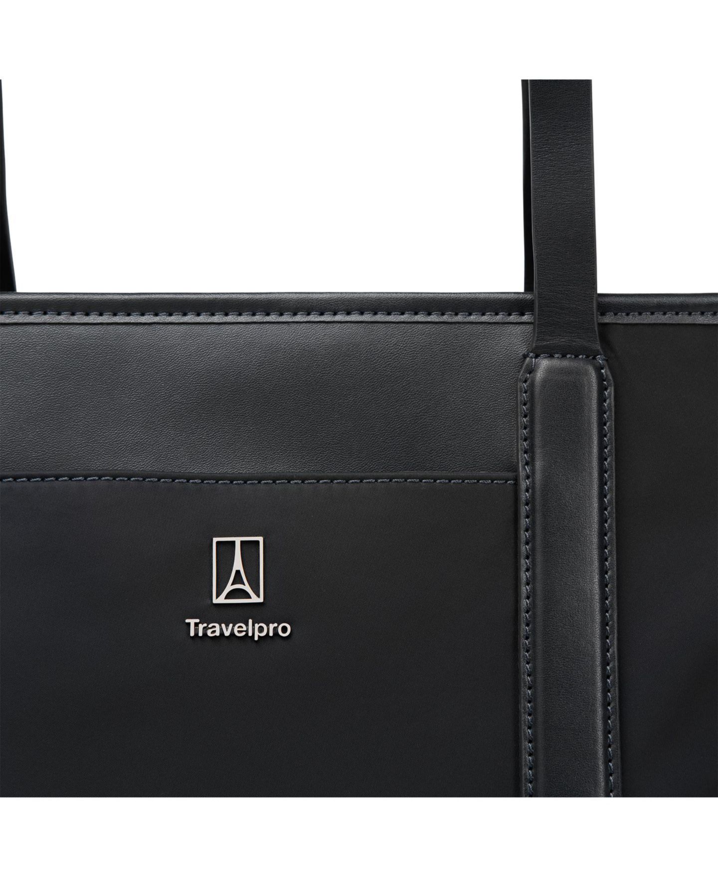 Женская сумка Travelpro Crew Executive Choice 3 Tote, цвет: Угольно-чёрный — фото 5