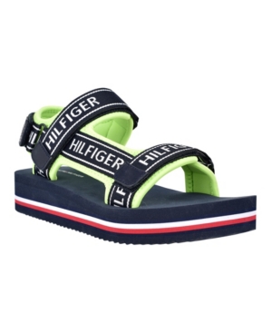 Tommy Hilfiger Women's Nurii Hook and Loop Sport Sandals Women's Shoes