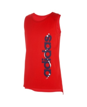 adidas Big Girls Sleeveless Muscle Tank Top
