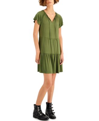 macys tiered dresses