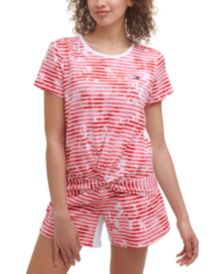 Women's Tie-Dyed Striped T-Shirt