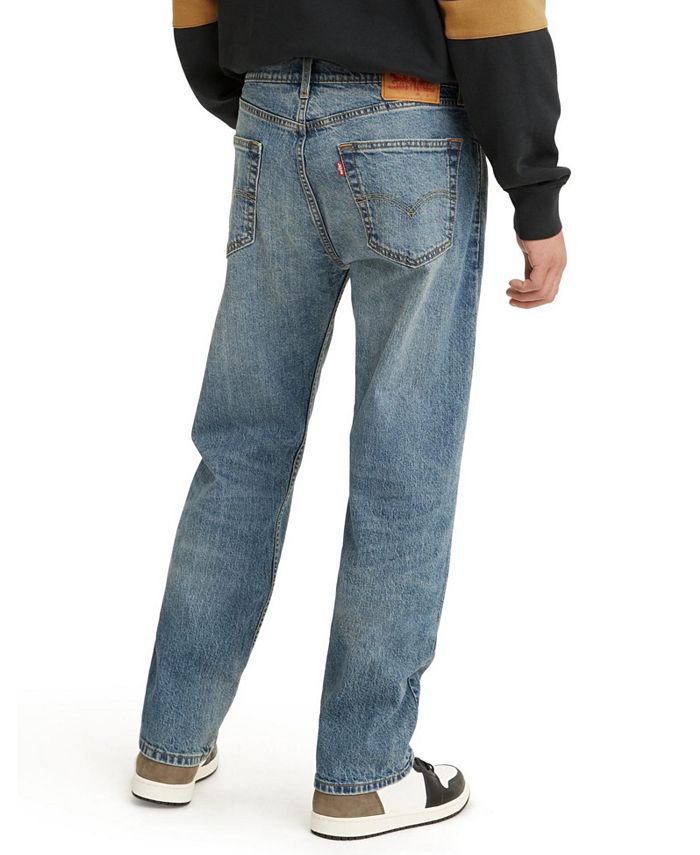 Levi's Men's 505 Regular Eco Ease Straight Fit Jeans & Reviews - Jeans ...