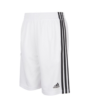 Adidas Originals Adidas Toddler And Little Boys Classic 3-stripes Shorts In White