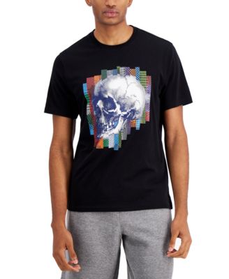 INC International Concepts - Men's Skull Graphic T-Shirt
