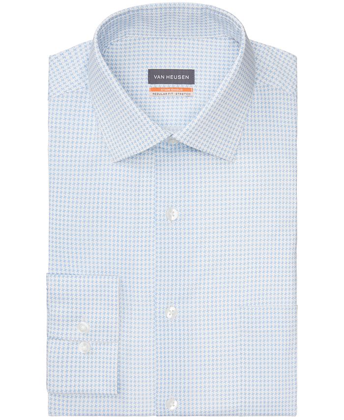 Van Heusen Men's Classic/RegularFit Performance Stretch Stain Shield