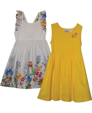 Little Girls Garden Insp 2 Pack Dress