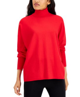 Alfani Petite Drop-Shoulder Sweater 