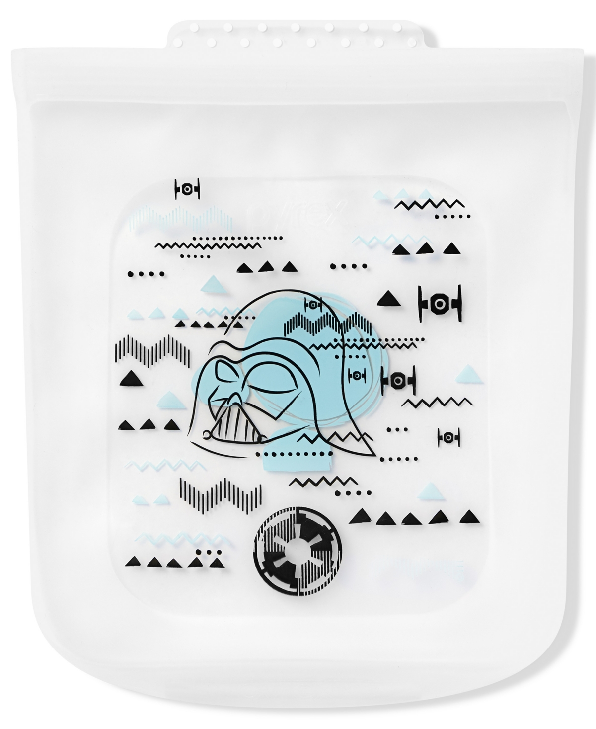 Pyrex Reusable Platinum Grade Silicone Food Storage Bag, Disney Star Wars 