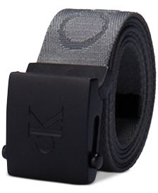 Men's 35mm CKJ Logo Web Belt