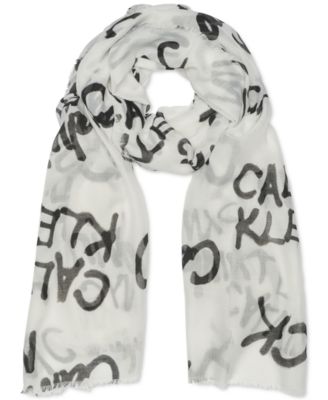 Calvin Klein - Graffiti Logo Scarf