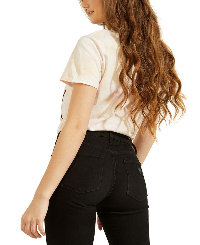 guess lips t shirt
