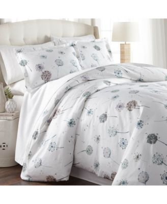 Southshore Fine Linens Luxury Dandelion Dreams Duvet Cover Sets Bedding In Blue