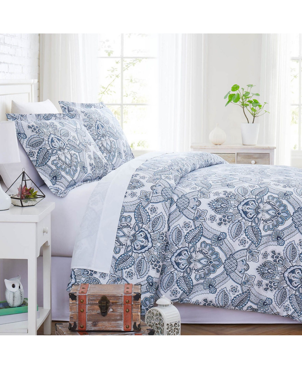 Southshore Fine Linens Enchantment Extra Soft 3-Pc. Duvet Cover Set, King/California King