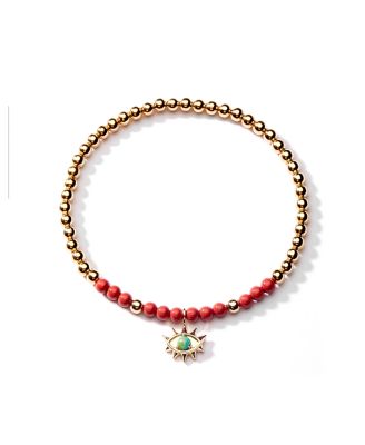 AVA NADRI Evil Eye Stretch Bracelet