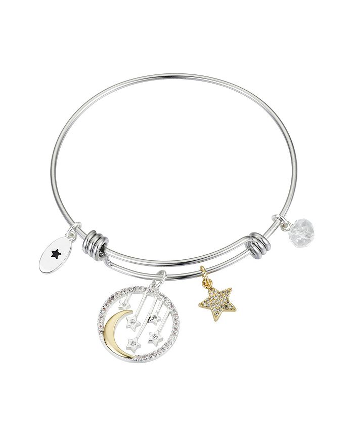 Unwritten Stainless Steel and Gold Flash-Plated Shooting Star ...